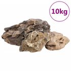 VidalXL Vidaxl Piedras De Dragón Gris 25 Kg 10-40 Cm para acuario, , large image number null