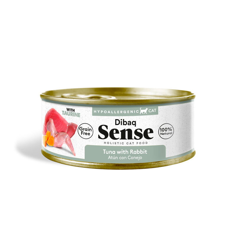 Dibaq Sense Cat Atún y Conejo con Calabaza  (12uds x 70g), , large image number null