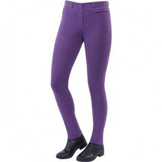 Pantalón de equitación Supa-fit para mujer color Berry