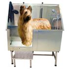 Bañera para perros apta para peluquerías caninas Ibáñez de Acero Inoxidable Niágara con Puerta, , large image number null