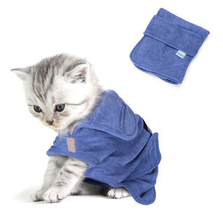 Nobleza Albornoz con Velcro Azul para perros y gatos