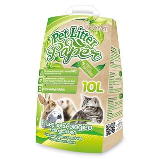 Lecho Pet Litter Paper mediano olor Neutro
