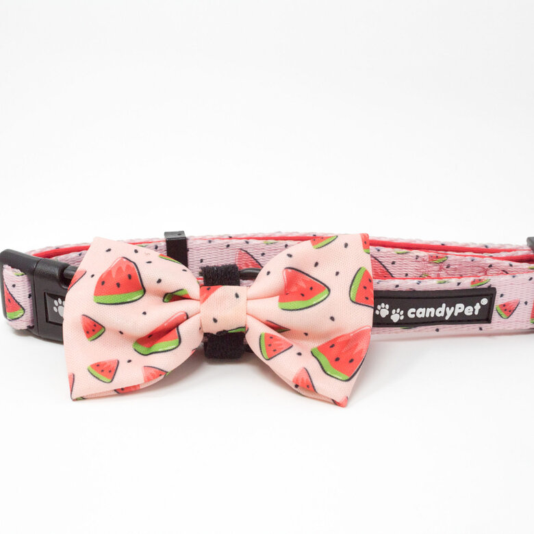 CandyPet Collar Click Watermelon Nylon para perros, , large image number null