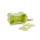Balvi Dispensador bolsas perro Biscuit Color Verde Para los paseos con tu mascota Con forma de galleta Plástico, , large image number null