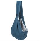 Trixie Belly Carrier Sling Transportín Azul y Gris para perros, , large image number null