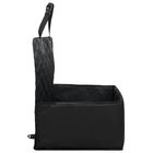 vidaXL Silla de coche para perros negro 45x45x25/55 cm, , large image number null