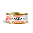 Dibaq Sense Cat Pollo y Salmón con Manzana (12uds x 70g), , large image number null