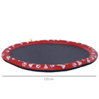 PawHut Splash Pad Mascotas Rojo y Azul, , large image number null