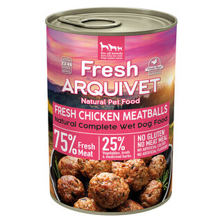 Arquivet Fresh Chicken Meatballs Albóndigas Con Pollo para perro