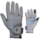 Guarnicioneria Los Nietos Guantes De Equitación Serino Color Gris Equipamiento Para El Caballo , , large image number null