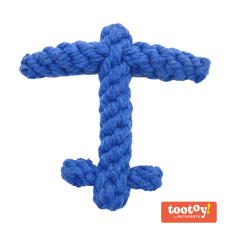 Tootoy! Comfort Anchor Rope juguete de cuerda para perros, , large image number null