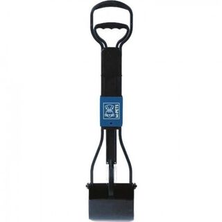 MPets pala plegable waste scoop negro y azul para perros