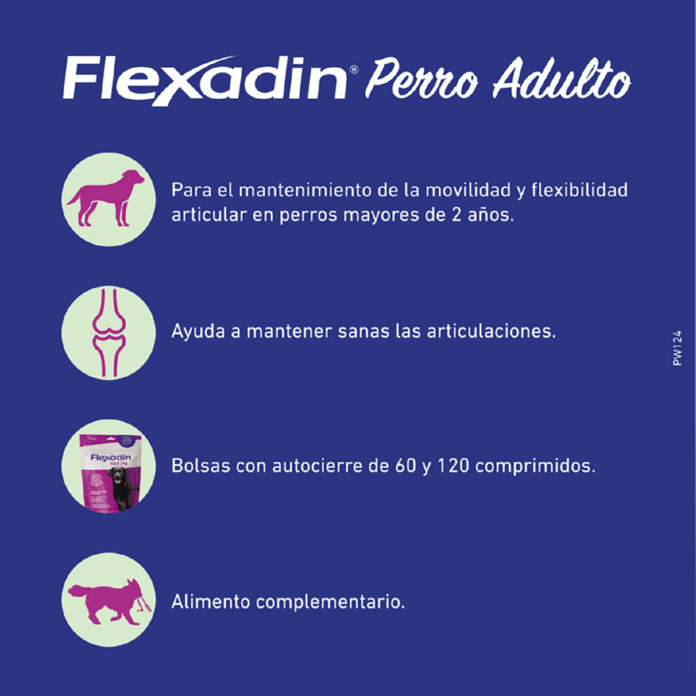 Vetoquinol Flexadin Adult Condroprotector para perros, , large image number null