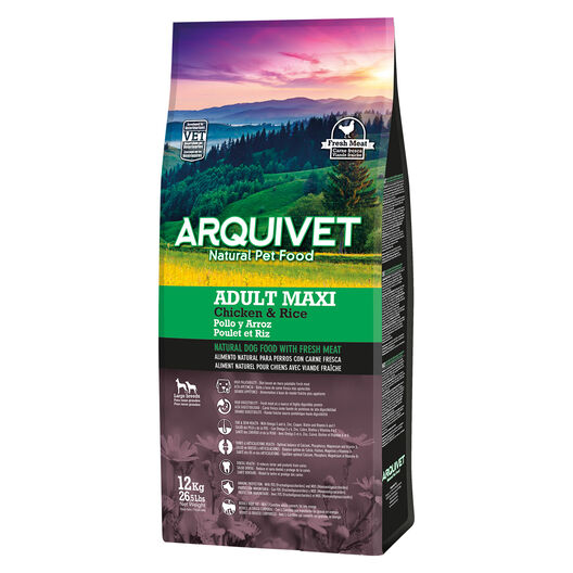 PIENSO ADULT MAXI ARQUIVET PARA PERROS SABOR POLLO, , large image number null