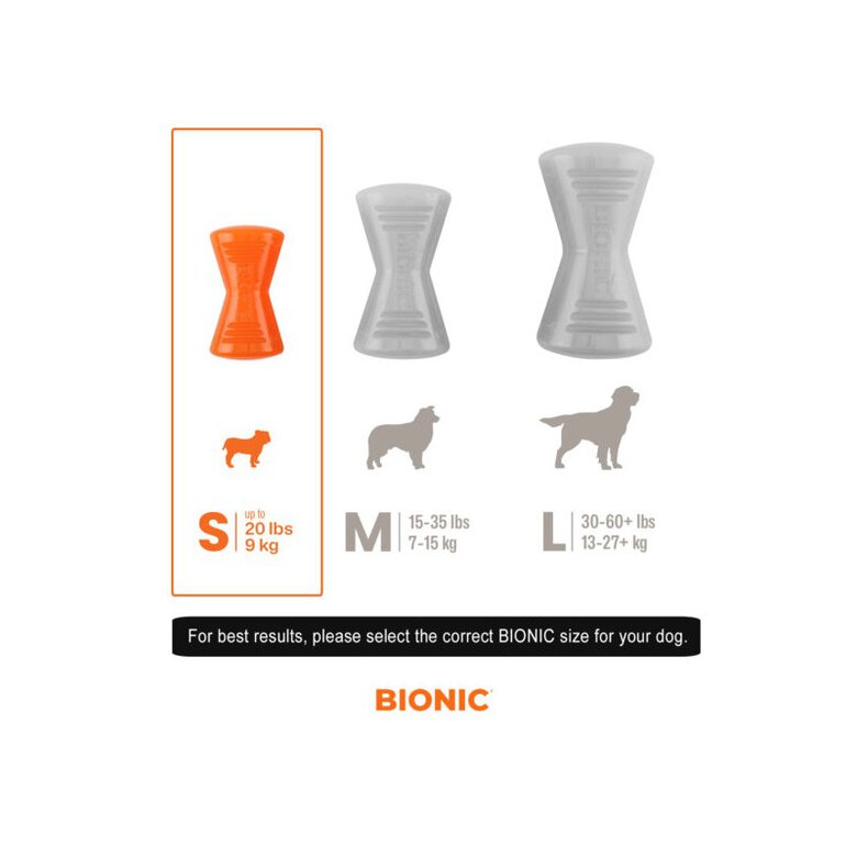 BIONIC juguete Hueso interactivo para perros, , large image number null