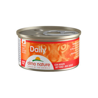 Almo Nature Daily Menu Mousse de Ternera lata para gatos