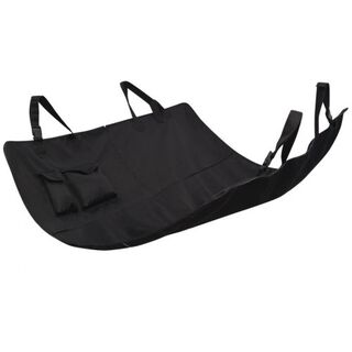 Funda de asiento trasero para coches color Negro