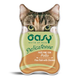 Oasy Paté con Pollo para gatos