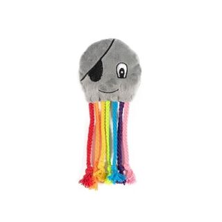 Ancol pulpo de peluche gris para perros