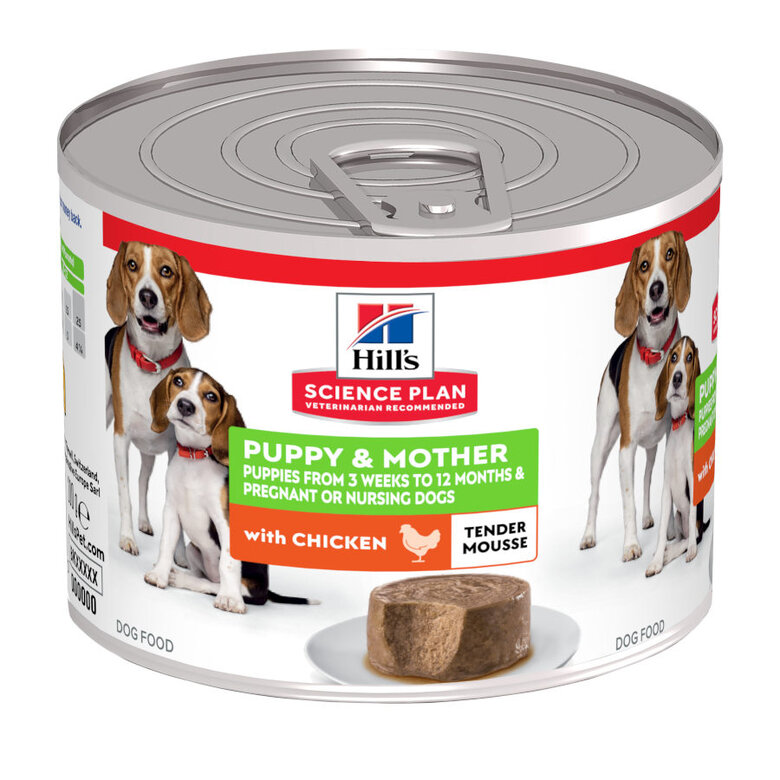 Hill's Science Plan Puppy&Mother Mousse de Pollo lata para perros, , large image number null