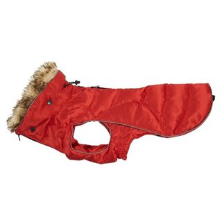 Abrigo acolchado para perros activos color Rojo
