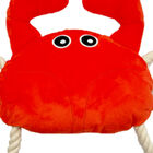 Tootoy! Comfort Fresh Crab peluche con cuerda para perros, , large image number null