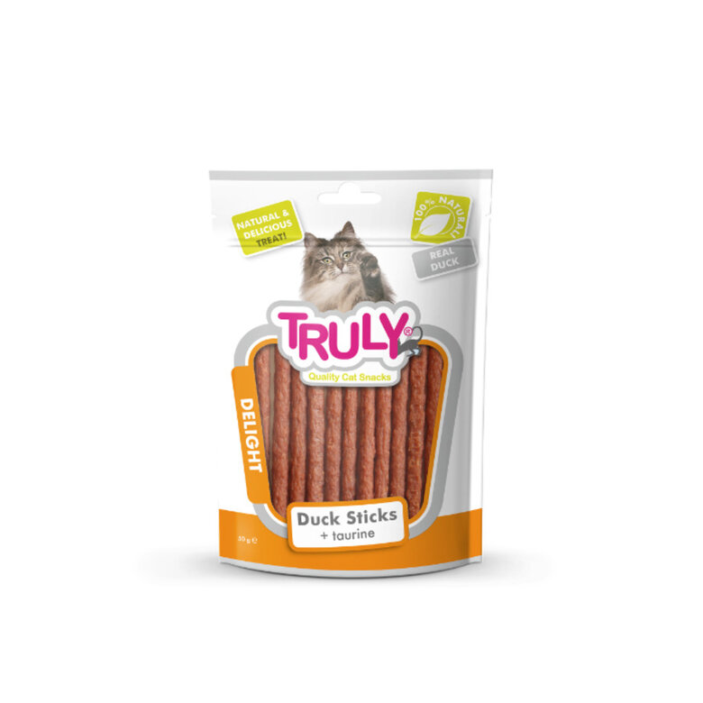 TRULY GATO STICKS PATO+TAURINA 50G, , large image number null