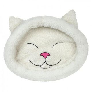 Cama blanda Mijou para gatos color Crema