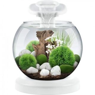 Tetra Duo Waterfall Globe Acuario Blanco para peces