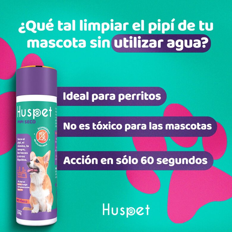 Huspet Seca Pipi sin usar agua para perros, , large image number null