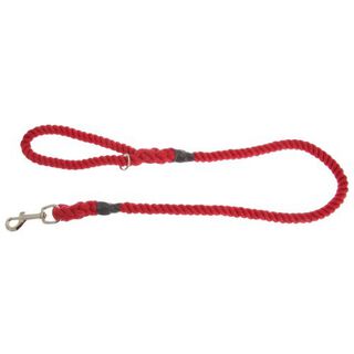 Correa de cuerda modelo Outhwaites para perros color Rojo