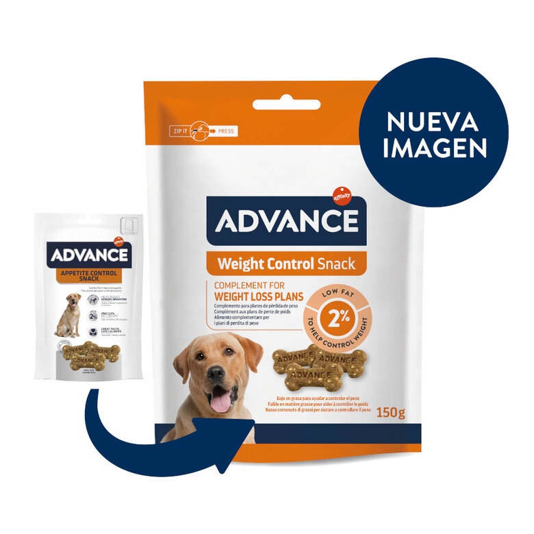 150 g Advance Weight Control snack para perros, , large image number null