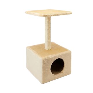 DZL Arbol Rascador Beige para Gatos