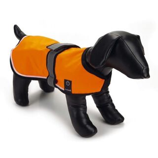 Chaleco de seguridad para perros color Naranja