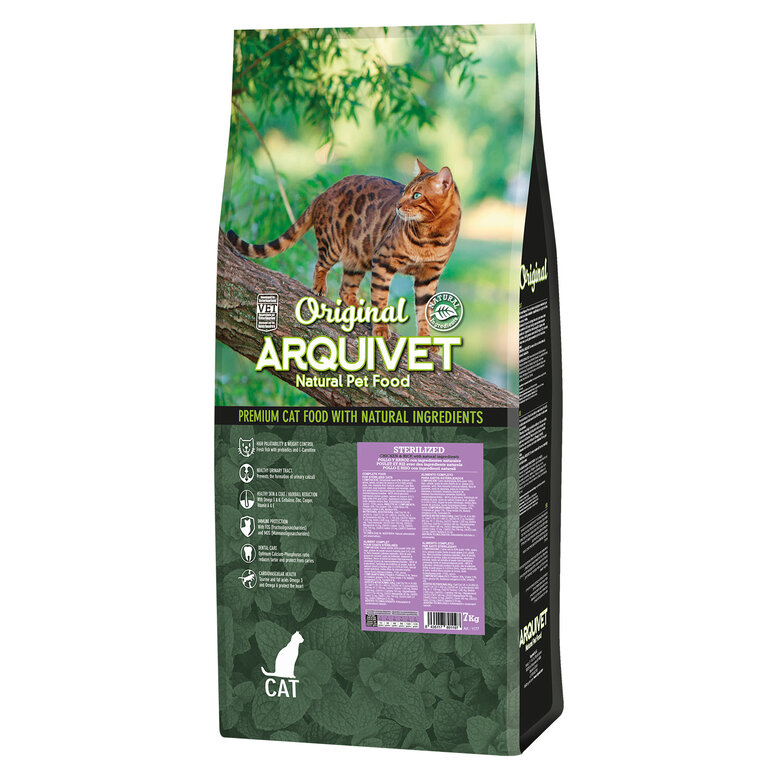 Arquivet Cat Original Sterilized Pollo pienso para gatos , , large image number null