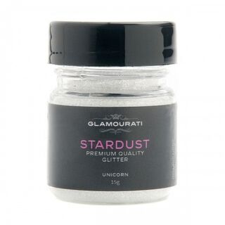 Purpurina Stardust para caballos color Blanco Unicornio