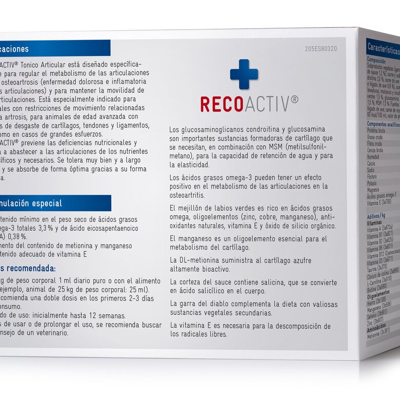 RECOACTIV® Tónico Articular Forte, , large image number null