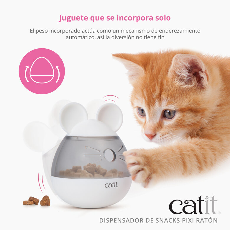 Dispensador de snacks para gatos Catit PIXI ratón, , large image number null