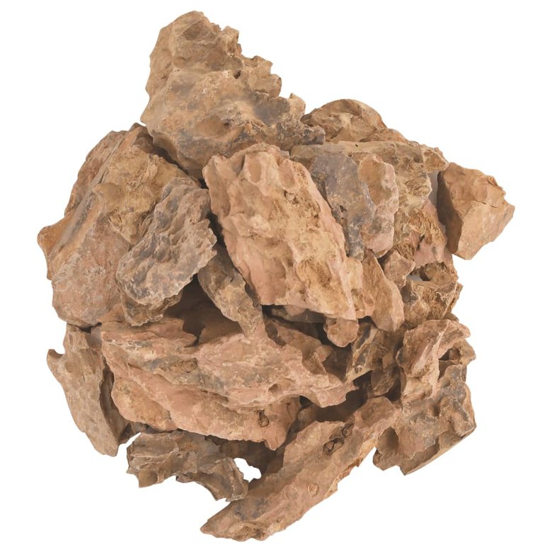 vidaXL Piedras de dragón marrón 25 kg 1-10 cm, , large image number null