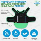 DOG ARMOUR PRO CHALECO DE PROTECCIÓN ANTI MORDIDA PARA PERROS VERDE - IMPERMEABLE - REFLECTANTE, , large image number null