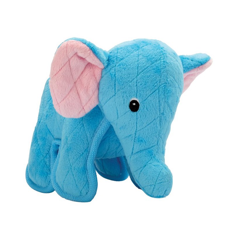 Juguete de peluche para perros Zeus Safari, Elefante, Azul, 16,58cm, , large image number null