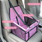 Nobleza - Refuerzo de Coche para Perros, Asiento del Coche de Seguridad para Mascotas Perro Gato Plegable Lavable Viaje Bolsas y Otra Mascota Pequeña con Cremallera Bolsillo, 40 * 34 * 25 cm, Rosa, , large image number null