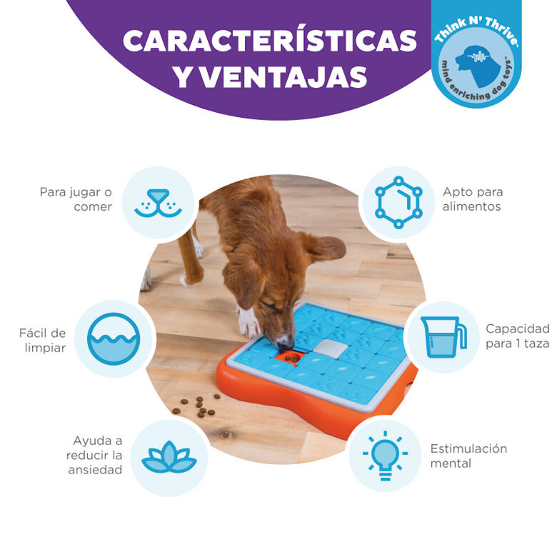 Outward Hound Nina Ottosson Challenge Slider Rompecabezas de Inteligencia para cachorros, , large image number null