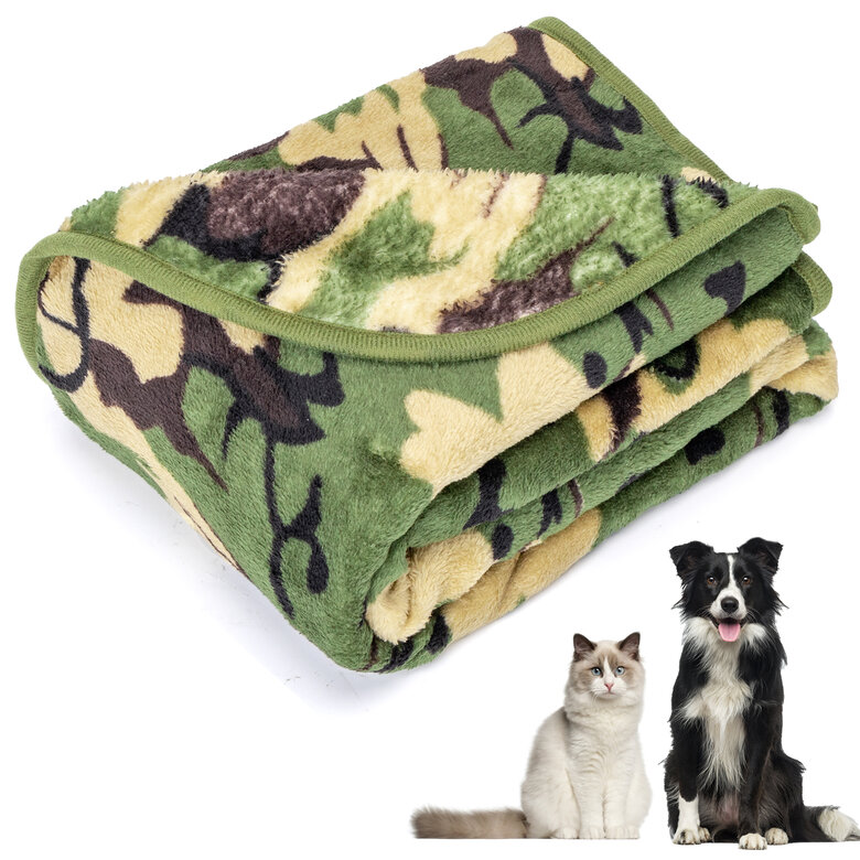 Nobleza Manta camuflaje suave para Perros , , large image number null