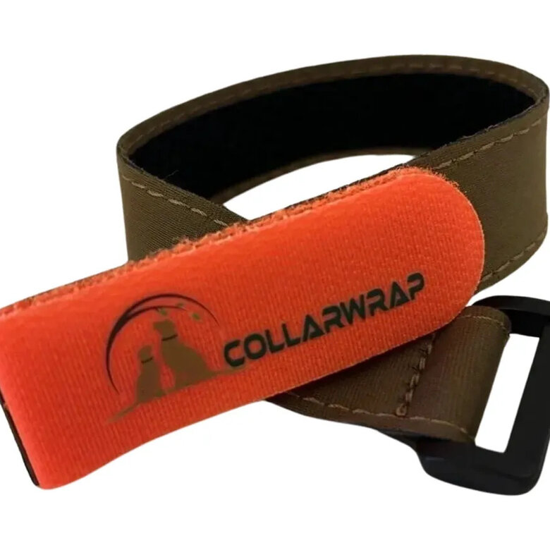 CollarWrap Funda para collar antiparasitario verde para perros, , large image number null