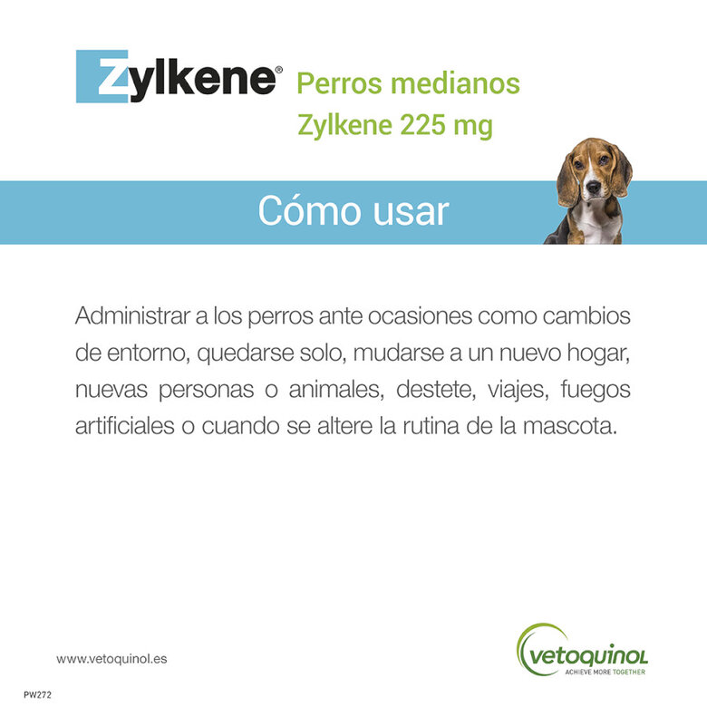 Vetoquinol Zylkene suplemento natural calmante en cápsulas para perros y gatos, , large image number null