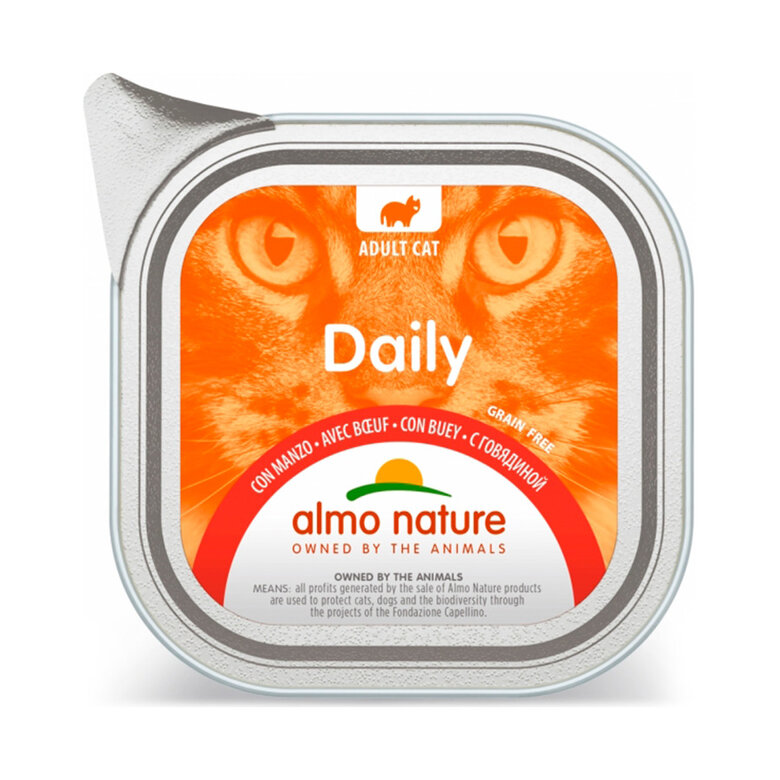 Almo Nature Daily Menu Salmón tarrina para gatos   , , large image number null