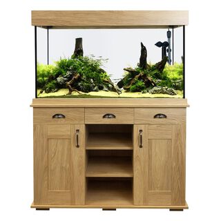 Fluval Acuario Kit Fluval Shaker 252 litros color Roble 