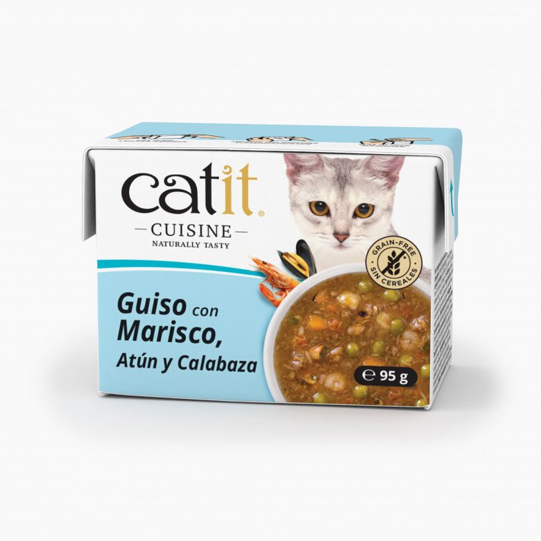 Guiso para gatos Catit Cuisine, Marisco-95g, , large image number null