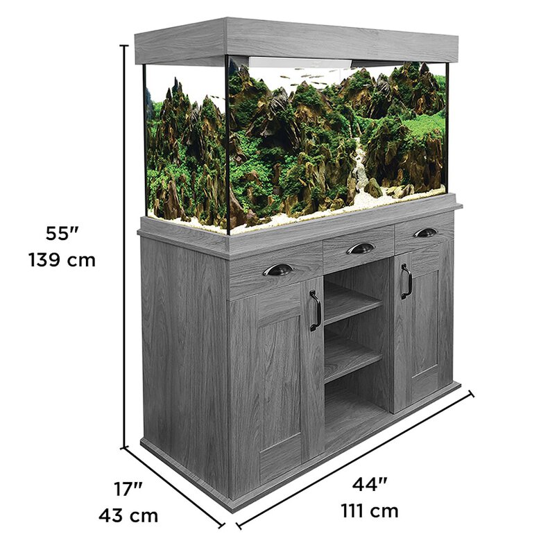 Fluval Acuario Kit Fluval Shaker 252 litros color Roble , , large image number null